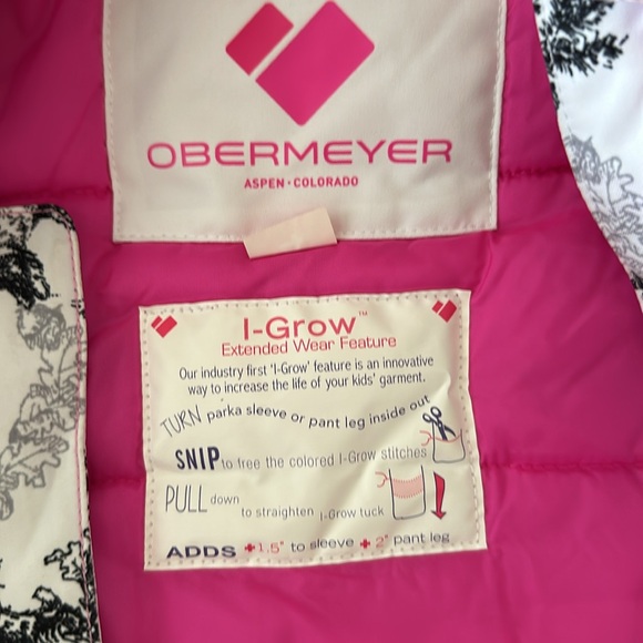 Kids size 4 Obermeyer ski jacket - Picture 10 of 11